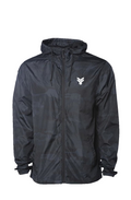 FF - Black Camo Water Resistant Windbreaker